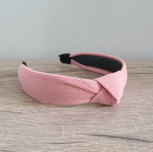New Pink Knotted Headband, Hair Accessories, Neutral Headband